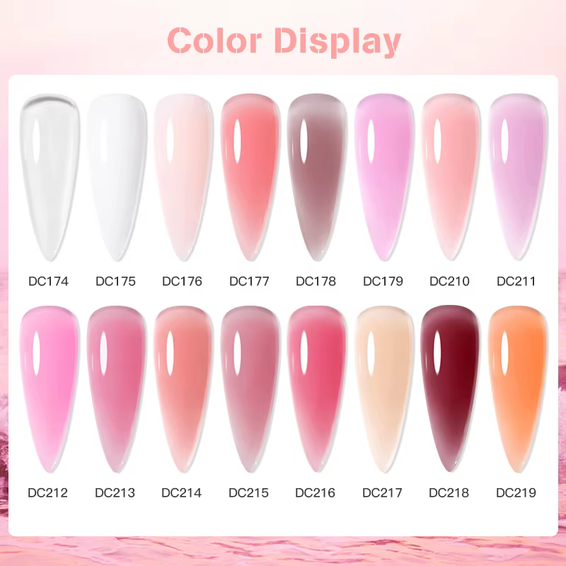 Gel de construction pour ongles en gel rapide