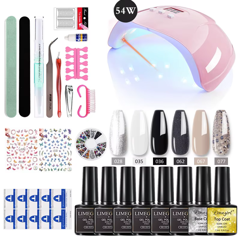 Kit de vernis à ongles Gel à Extension rapide