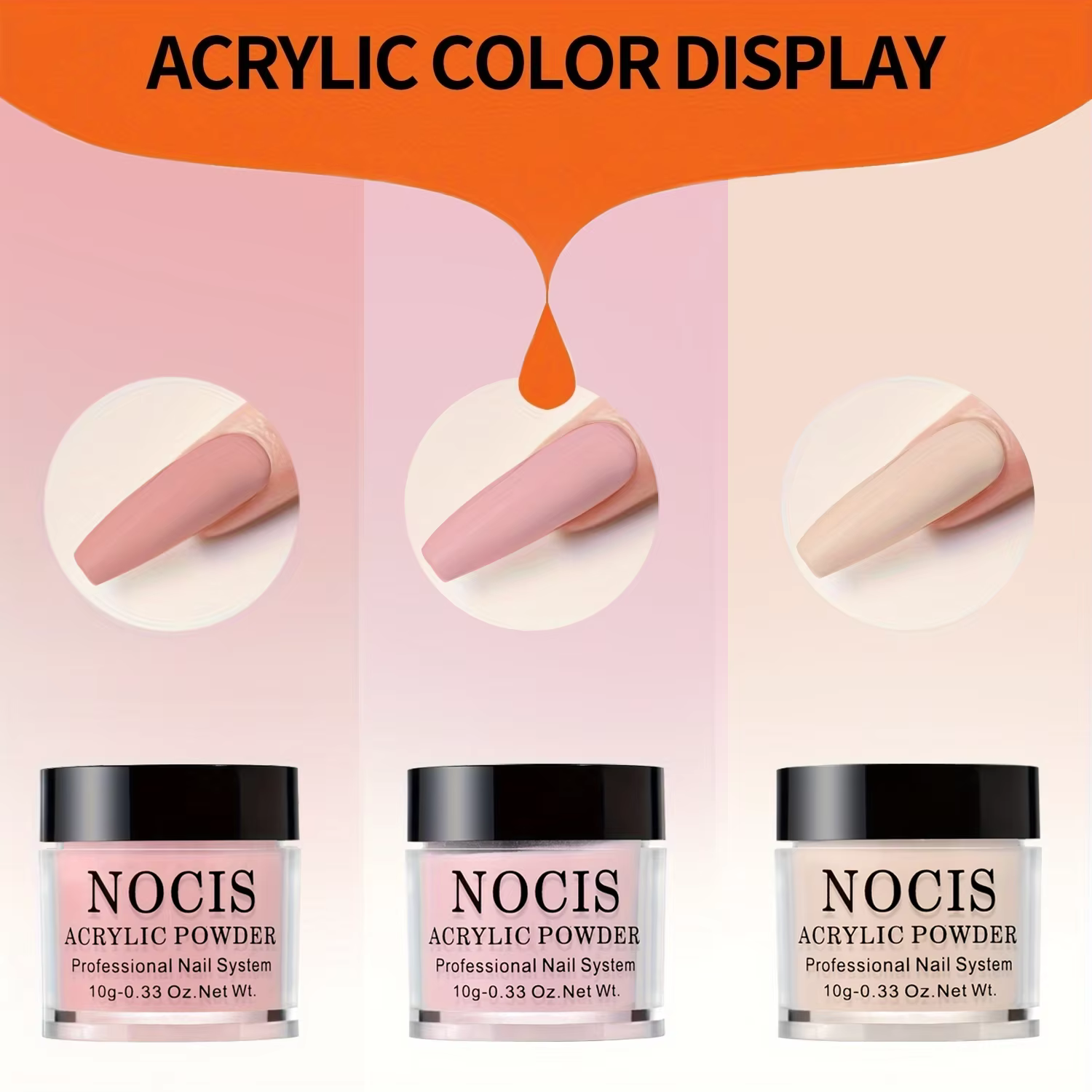 Poudre acrylique pour ongles et monomère liquide