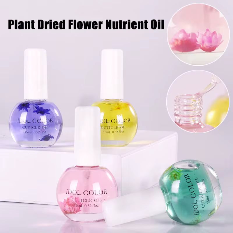 Huile nutritive pour cuticules de fleurs séchées
