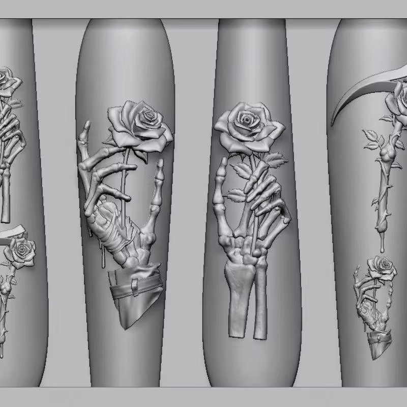 Moules en Silicone pour Nail Art