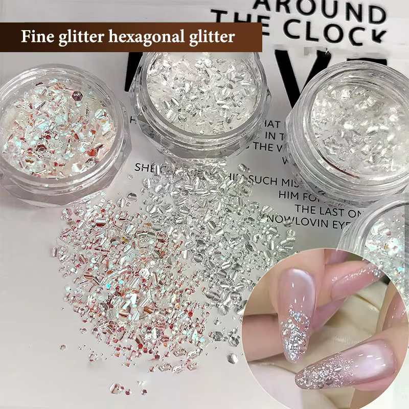 1 boîte de décoration d'ongles