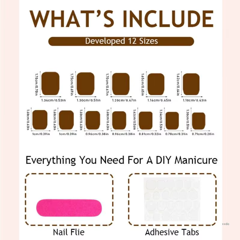 Faux ongles artificiels avec jolis nœuds