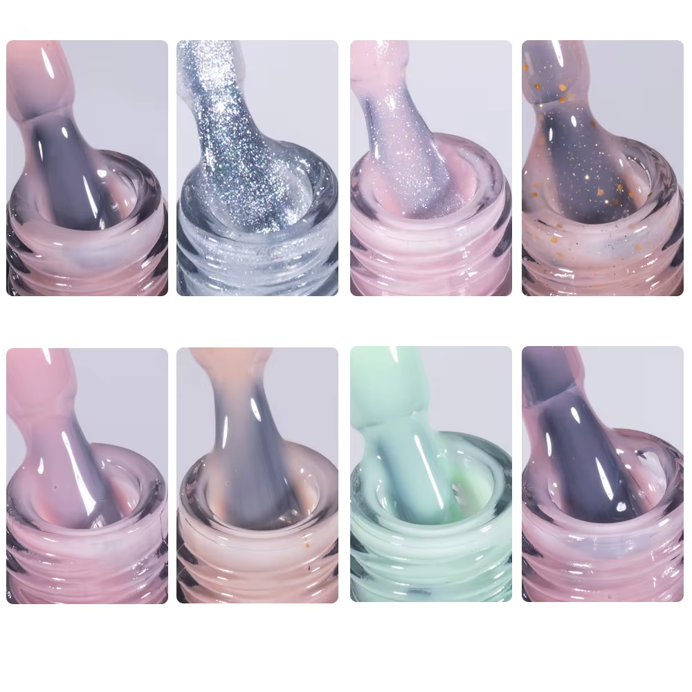 Tinovo Uno 41 couleurs constructeur Gel pour ongles dans une bouteille Gel de fibres pour Extensions semi-permanent UV