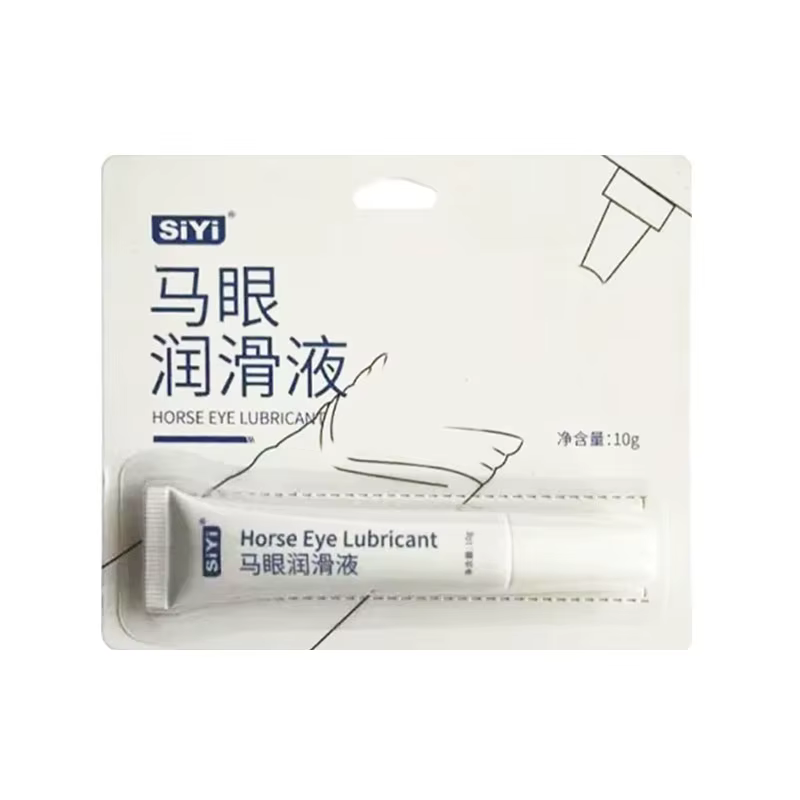 Gel Lubrifiant Urétral 10g à Base d'Eau, Glisse Lisse, Non Collant, Facile à Nettoyer, Lubrifiant Intime Personnel pour Hommes, Lubrifiant Sexuel Type « Horse Eye »