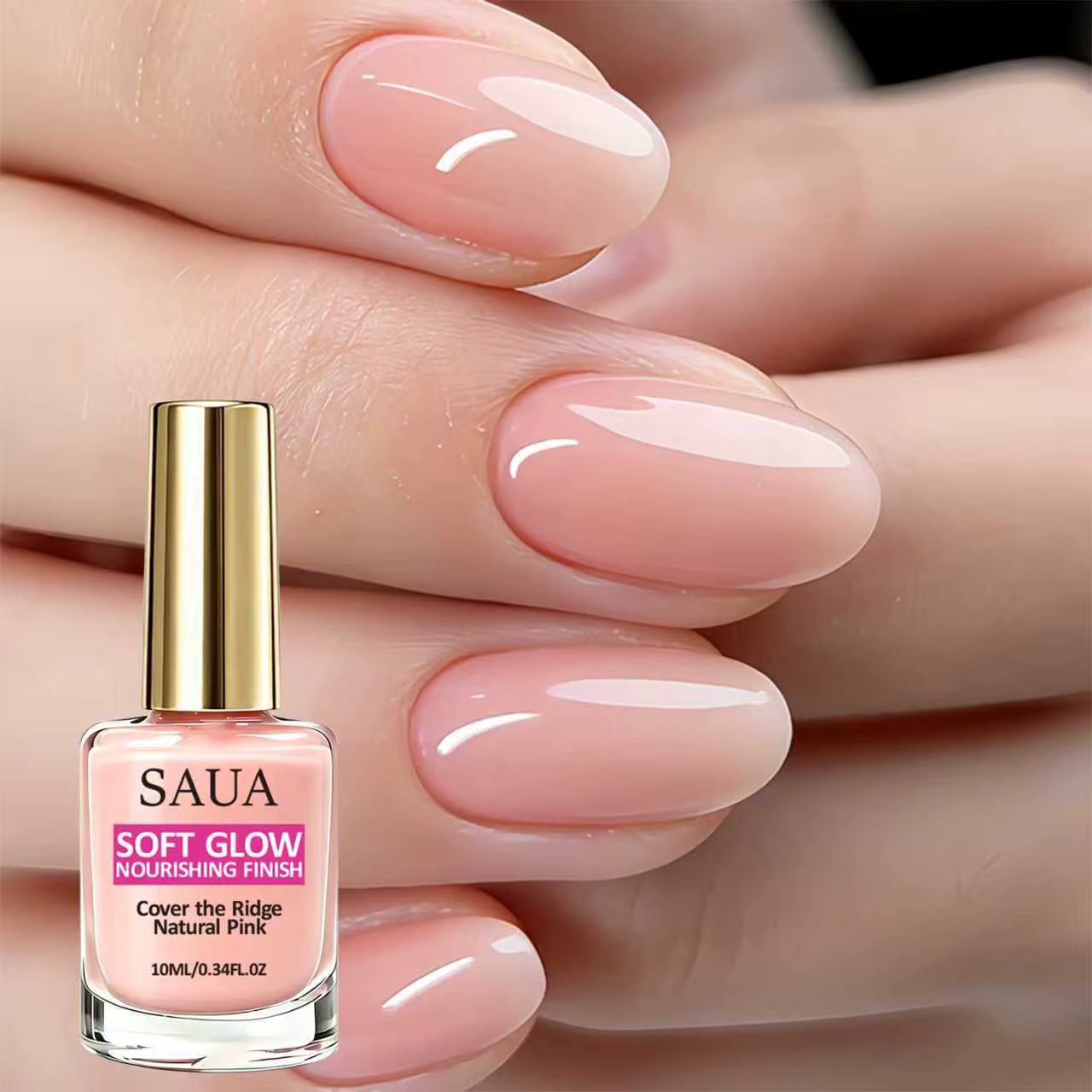 Le vernis à ongles rose de 10 ml peut créer