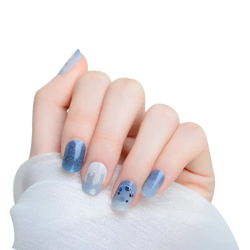 Autocollants pour ongles en gel semi-durcissant pour Noël