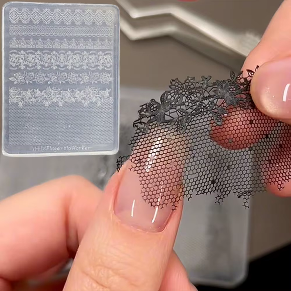 1 pièce Moule en silicone 3D pour nail art
