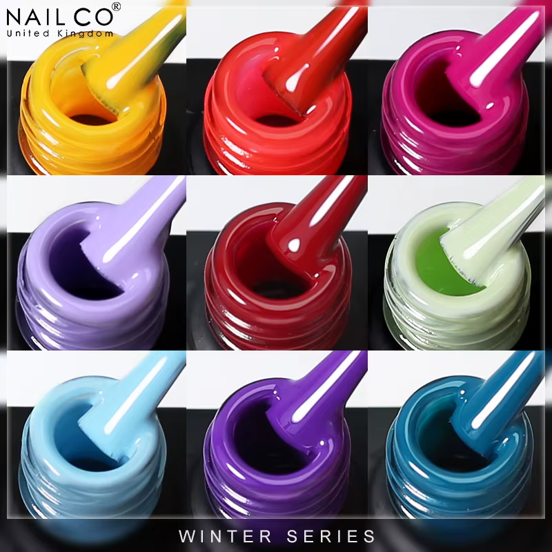 NAILCO hiver série couleur Gel vernis à ongles 15ML Semi Permanent tremper Gel