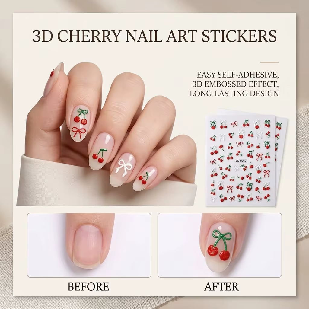 Autocollants auto-adhésifs pour Nail Art