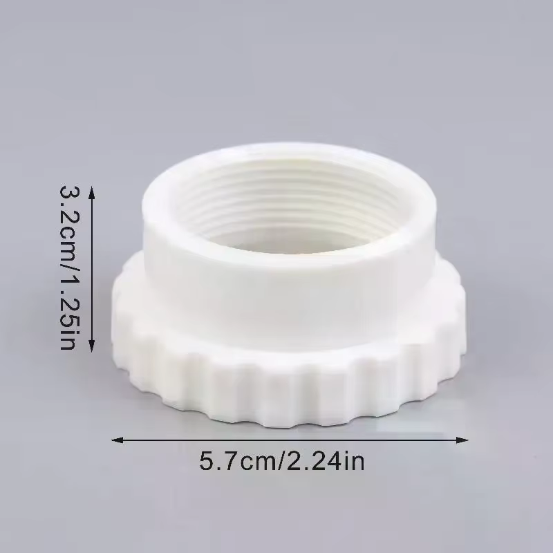 Connexions en plastique pour piscine hors sol, 1 pièce, connecteur de Tube de fontaine, adaptateur de tuyau