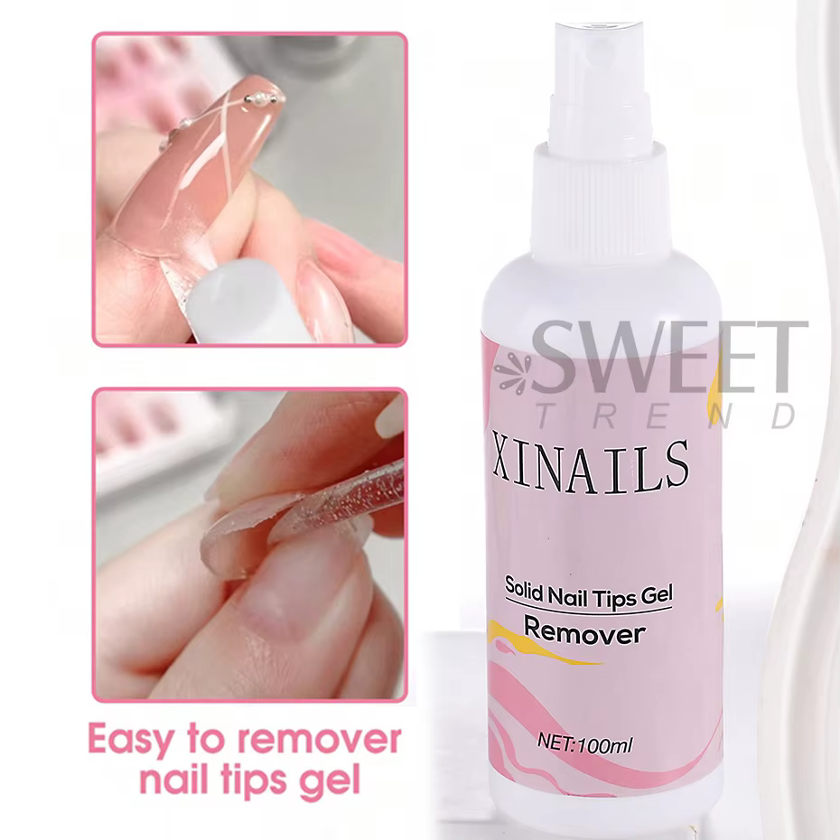 100ml faux ongles conseils adhésifs solides Gel dissolvant