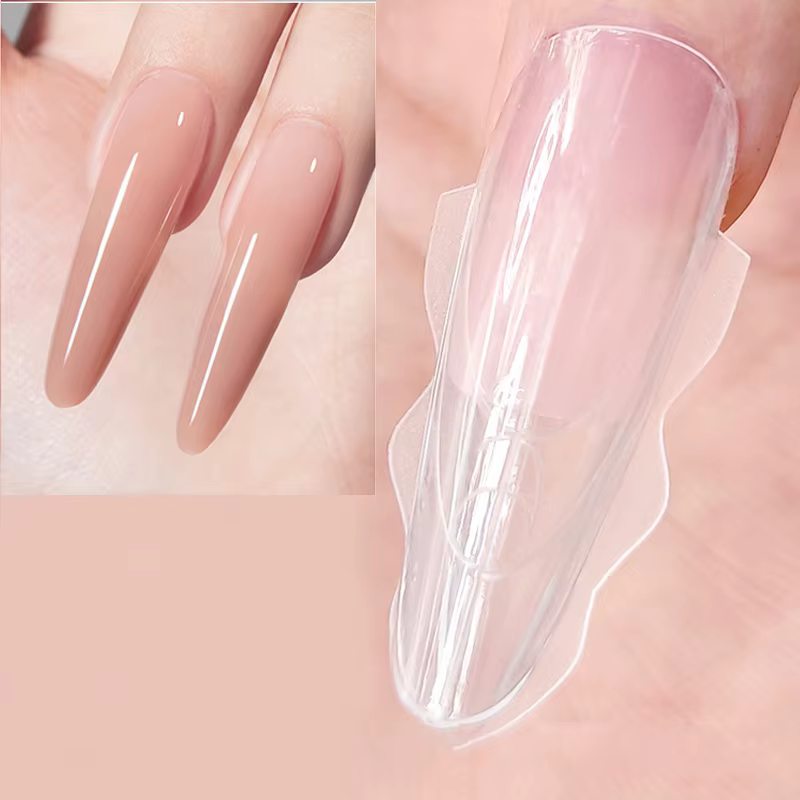 Nouvelles Formes à Ongles Double Usage Sandwich 180 pièces 15 Tailles 2025