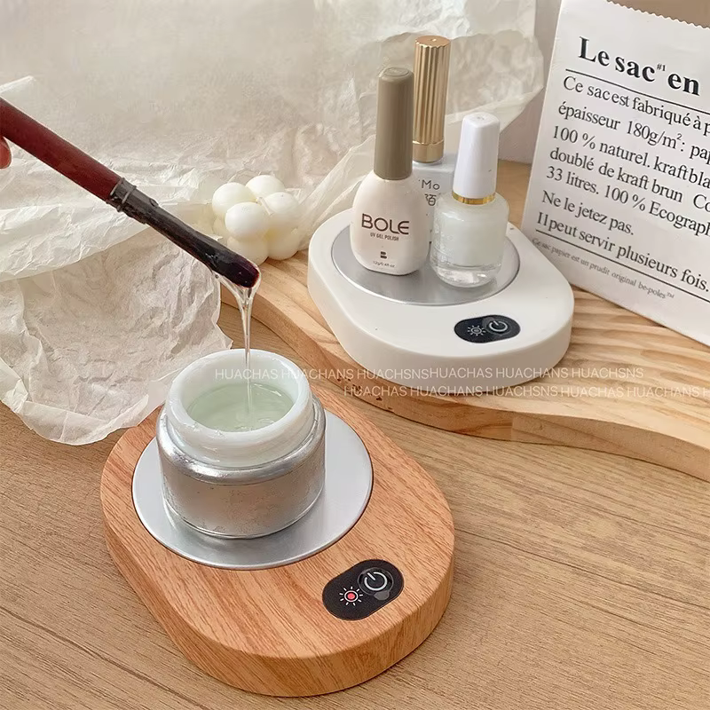 Plaque chauffante adhésive pour vernis à ongles 55 ° Gel de photothérapie constant pour l'hiver