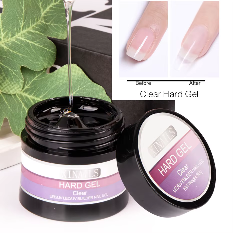 30g renforcer la colle à ongles Gel UV doigt constructeur outils tremper modèle Gel dur épais sans essuyer couche de finition manucure Construction prolonger