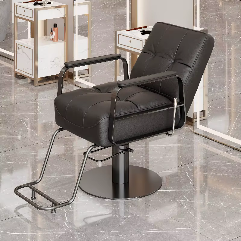 Fauteuil de Salon Moderne Tendance, Chaise de Salon de Beauté de Luxe Nordique, Fauteuil Vintage Élégant pour Manucure et Coiffure