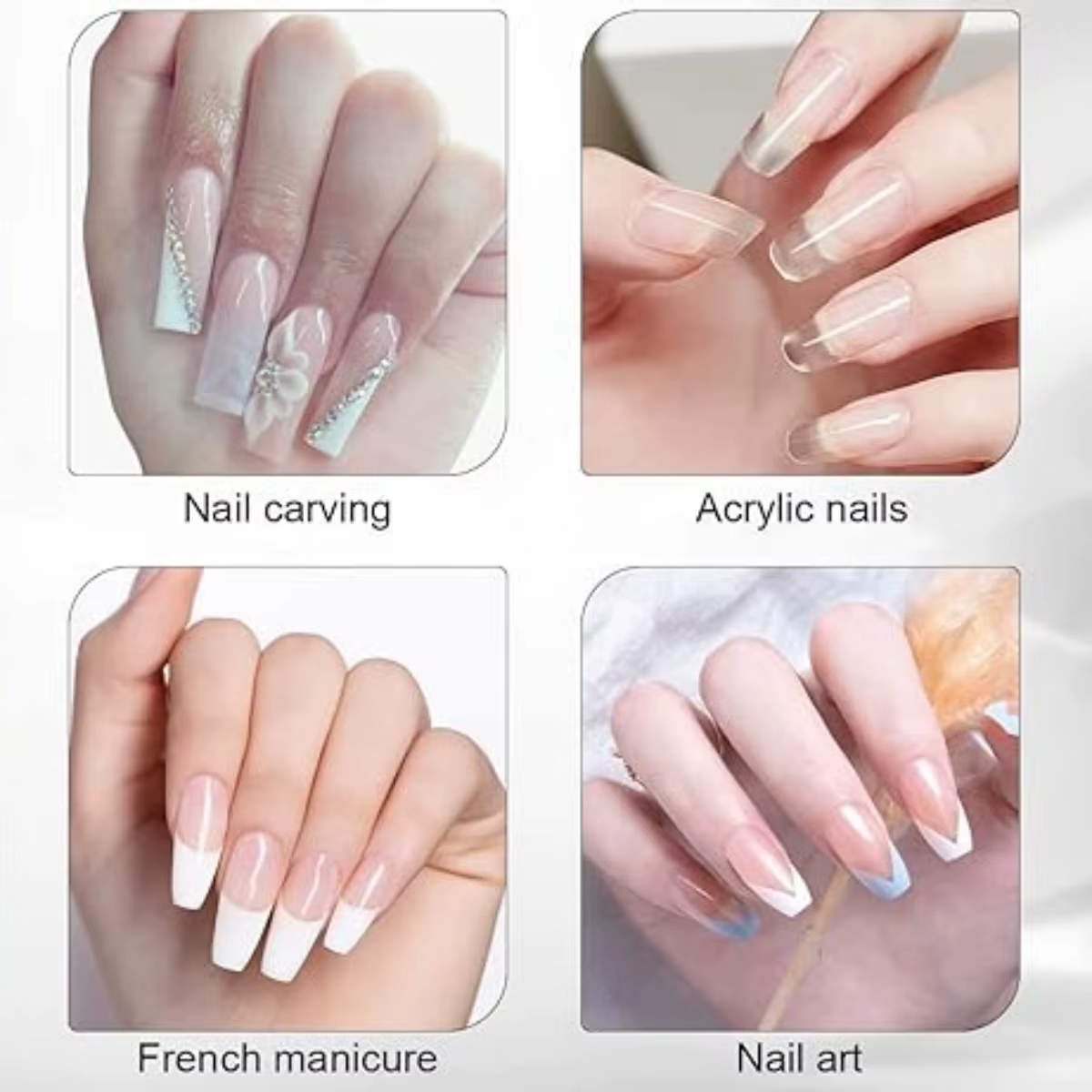 Poudre acrylique pour ongles 20g