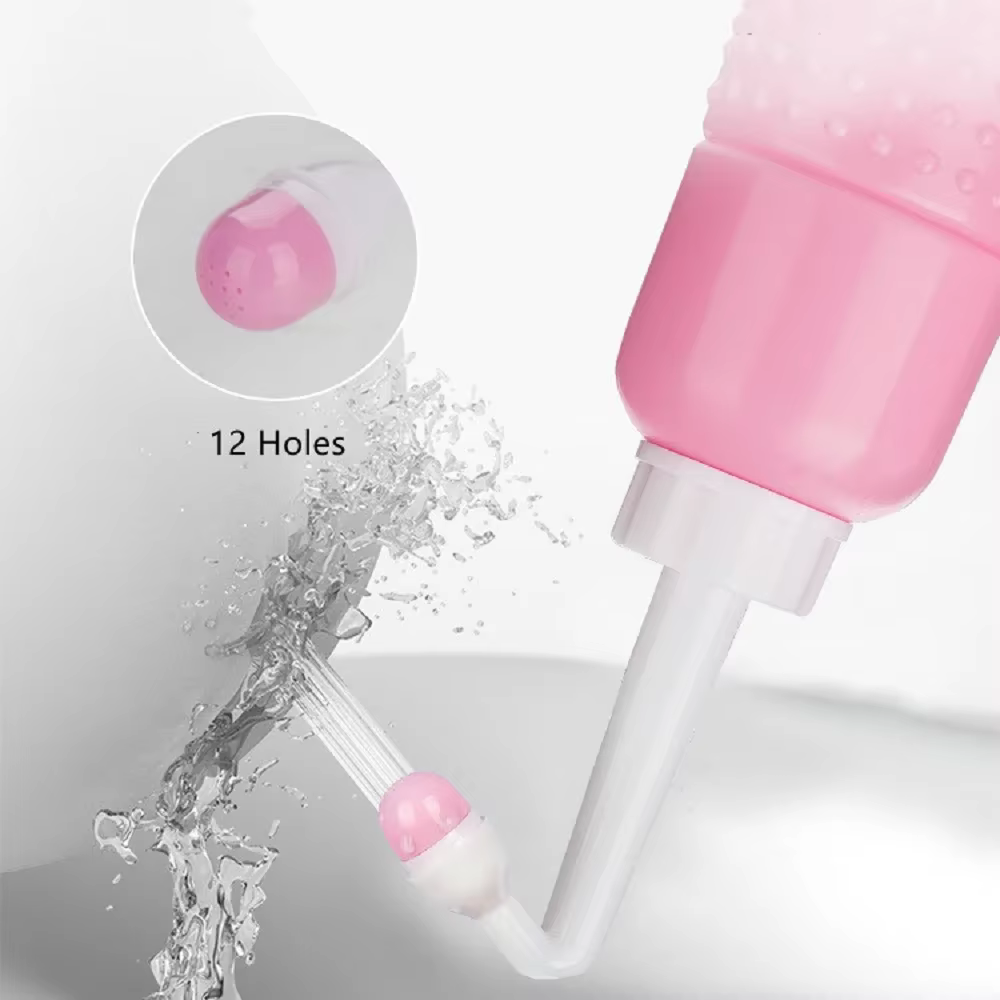 Baby Showers Mamma Peri Bouteille pour les essentiels post-partum Soins féminins MomWasher pour la récupération périnéale Nettoyage après la naissance 500ML