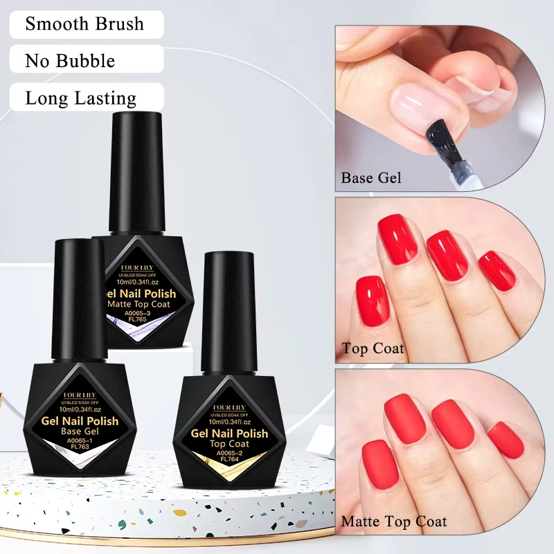 Kit de vernis de Base pour ongles