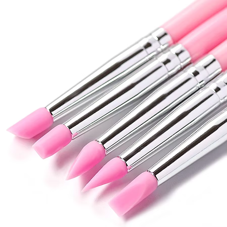 Brosse à ongles en Silicone