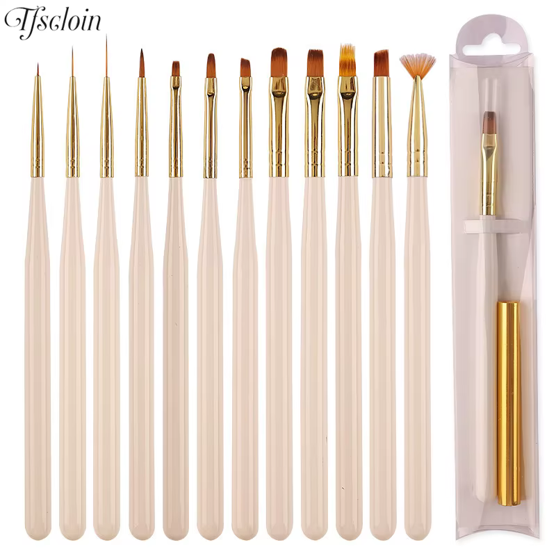 Stylo à dessin d'art d'ongle de style japonais