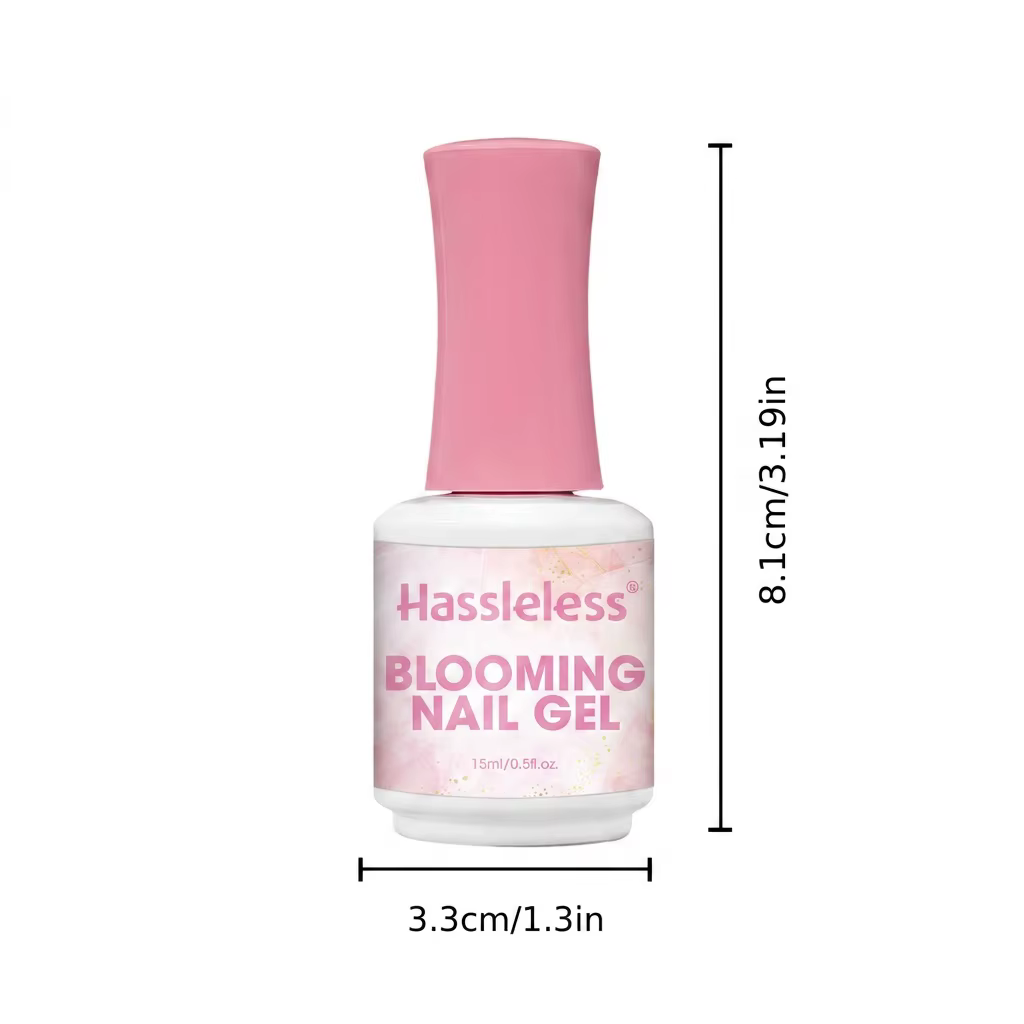 Ce gel pour ongles de 15 ml est un gel fonctionnel à effet blooming qui rehausse l'art et la beauté du nail art. C'est comme ça