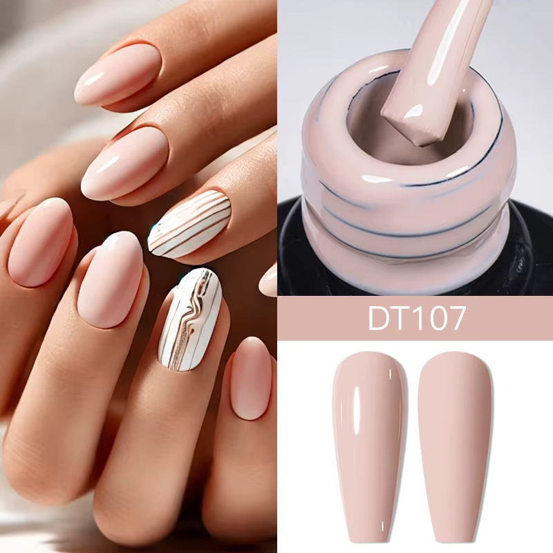 MEET ACROSS Vernis à ongles gel beige crème 7 ml