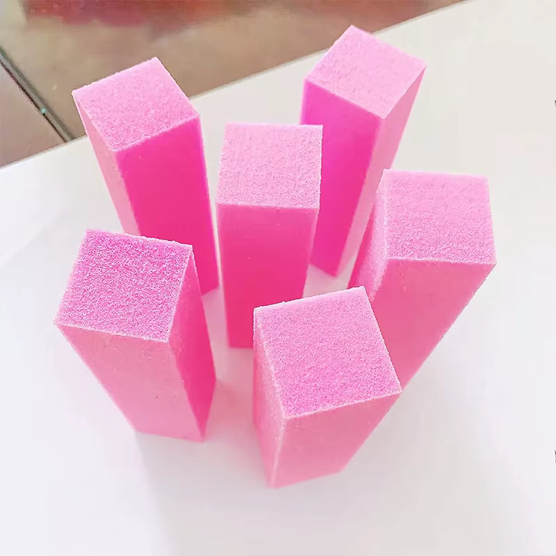 Rose Polissage Ponçage Fichiers Bloc Pédicure Manucure Soins Éponge Nail Art Tampon Grindig