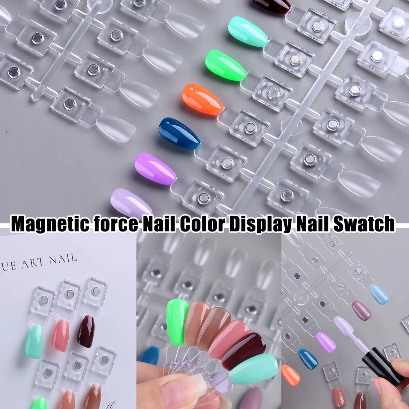 Affichage des couleurs des ongles