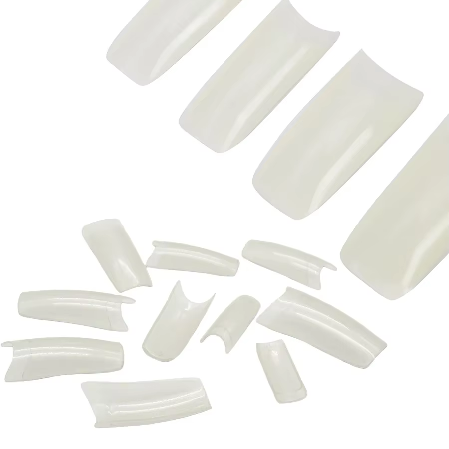 500 pièces naturel Style français faux ongles conseils pour acrylique et Gel Nail Art manucure décoration