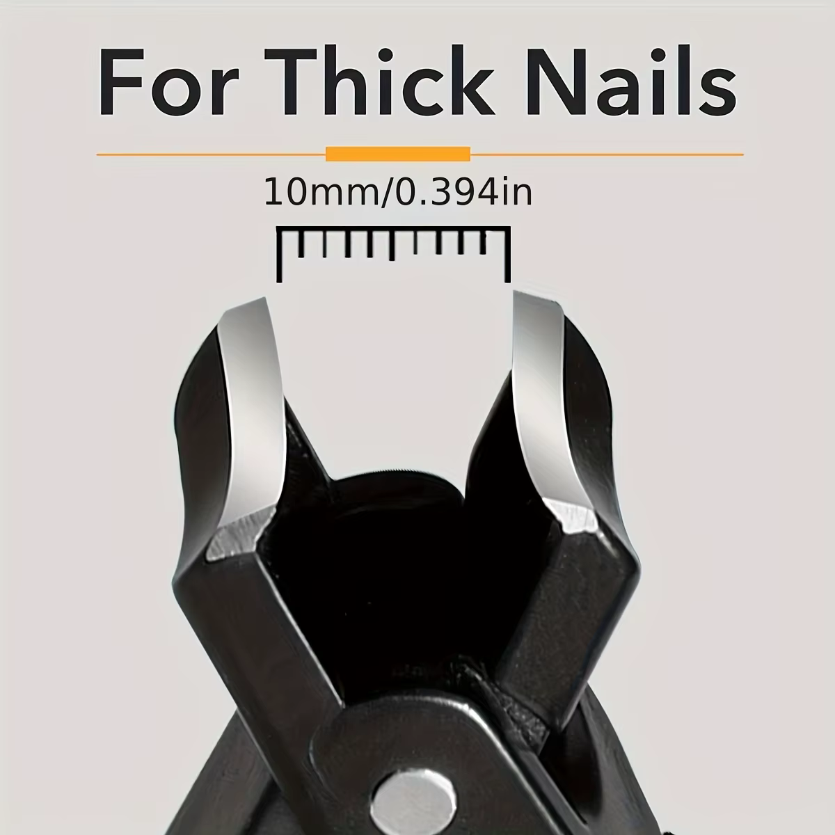 Coupe-ongles conçus pour les ongles épais