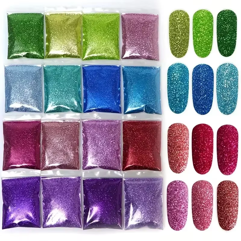 Poudre holographique à paillettes Extra fines