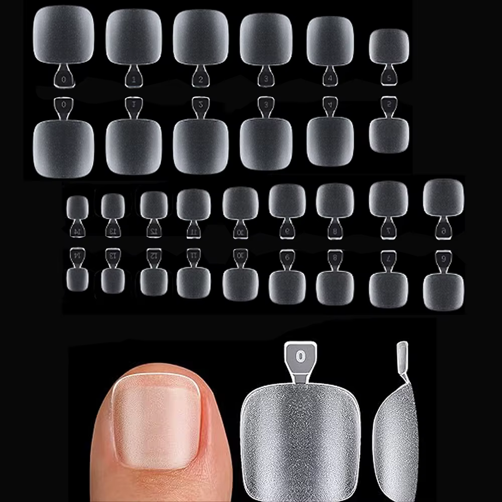 Kit de colle à ongles transparent