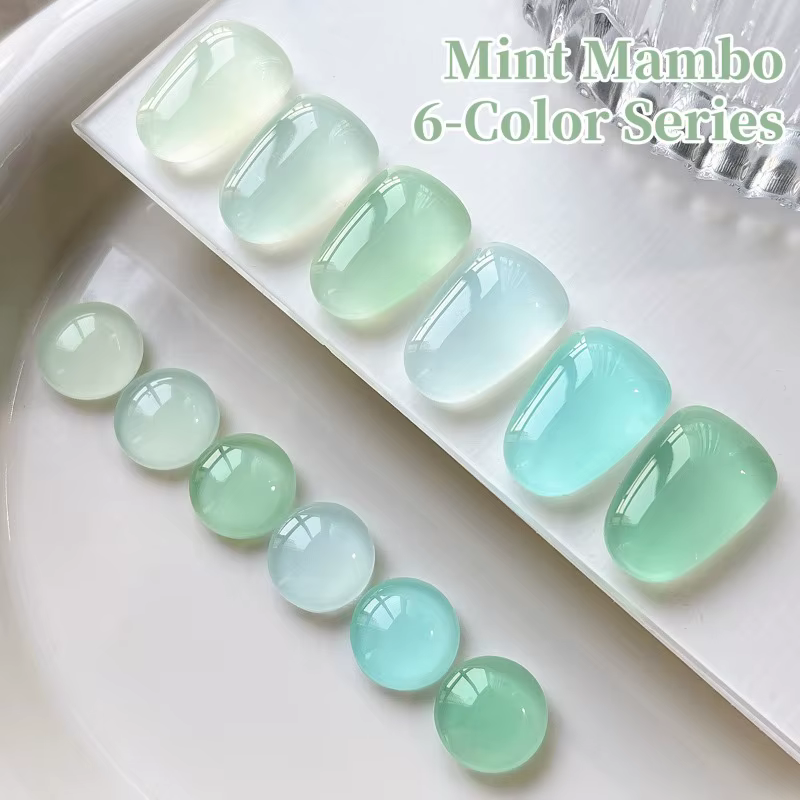Ensemble de vernis à ongles Gel menthe glacée