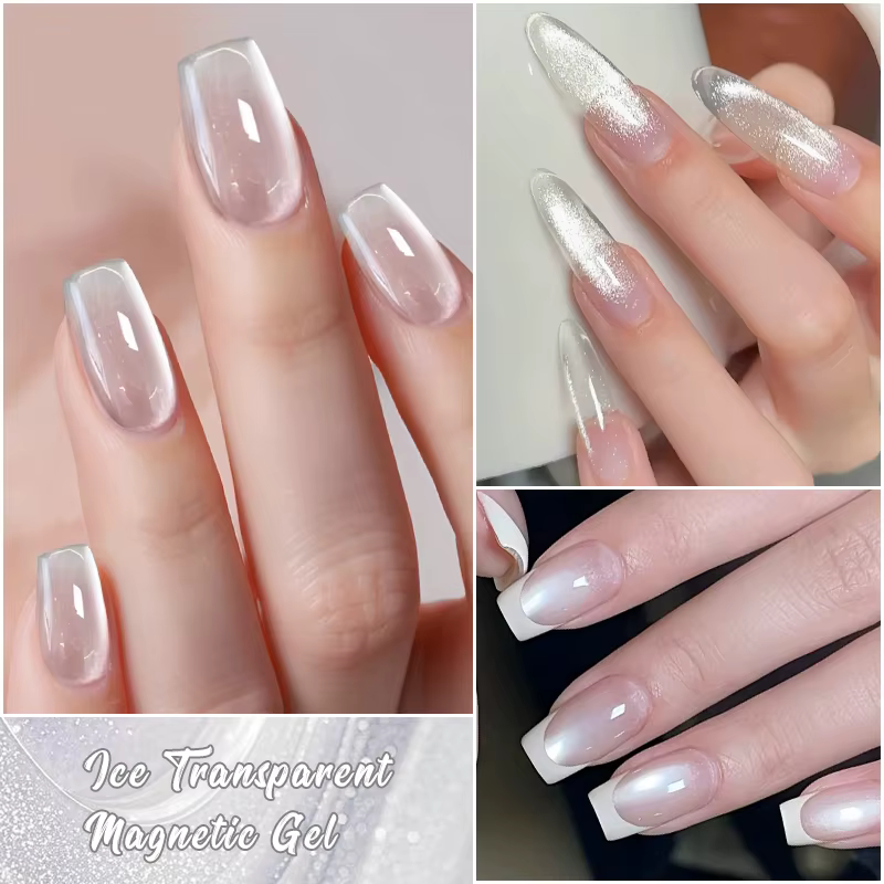 MTSSII – vernis à ongles Gel magnétique Transparent