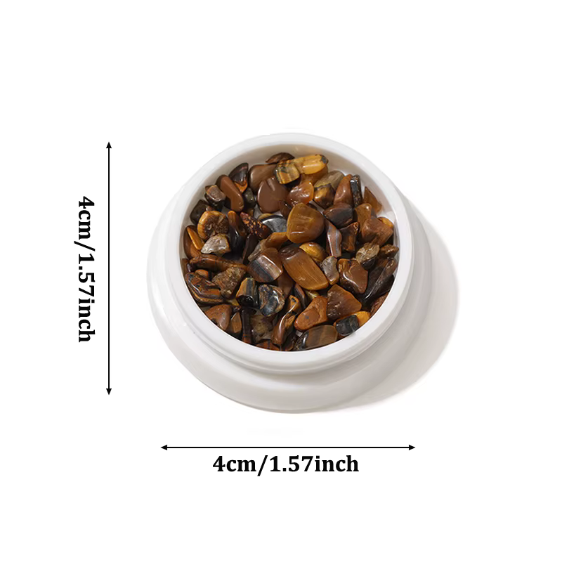 Accessoires pour ongles en pierre de cristal