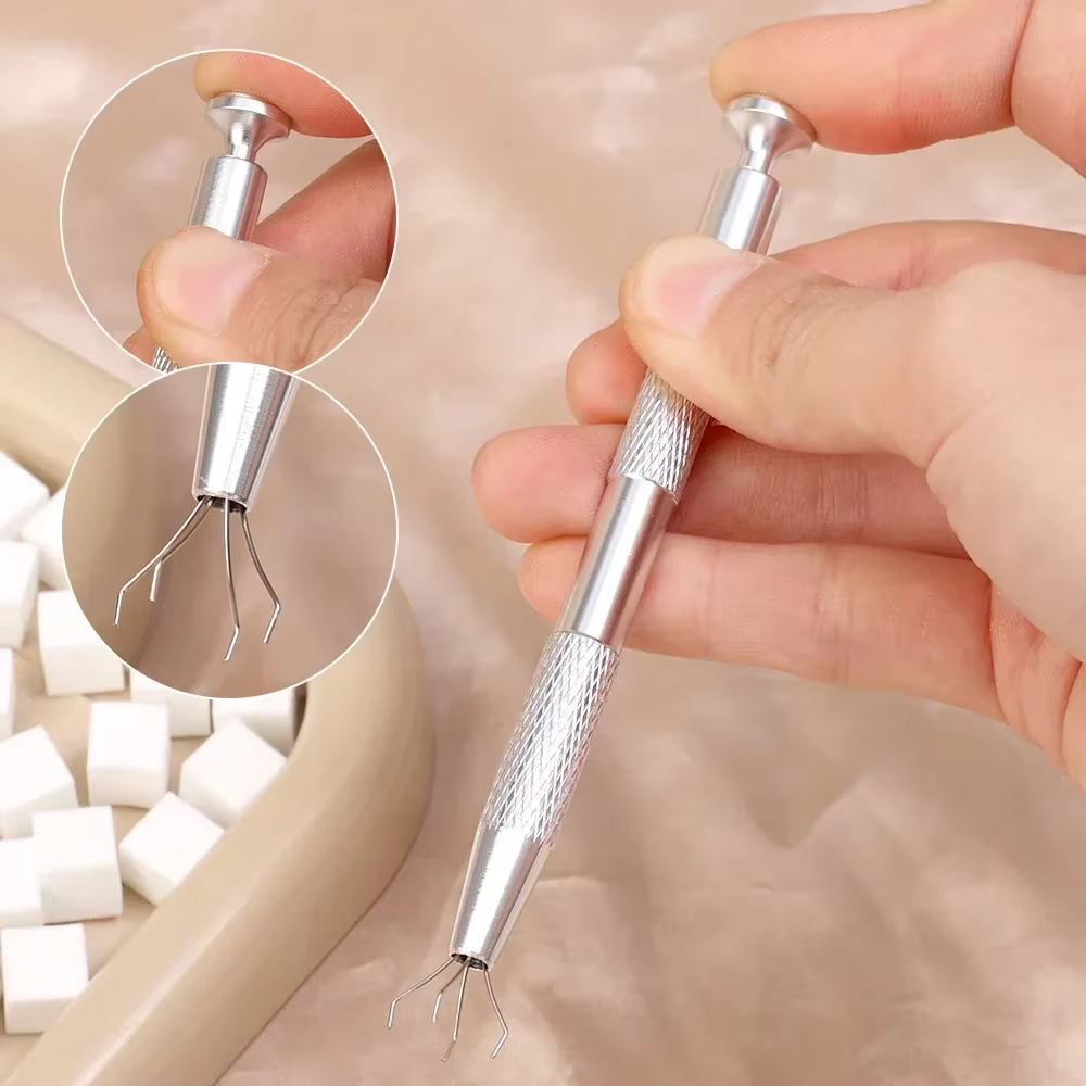 Mini éponge carrée pour Nail Art
