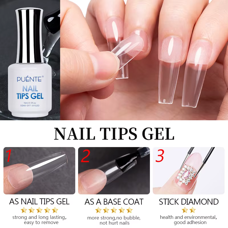 PUENTE 15ML ongles conseils colle Gel pour faux