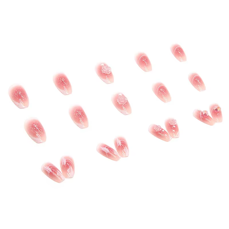 Pearl Instituts-Verhéritage à ongles rose brillant pour manucure