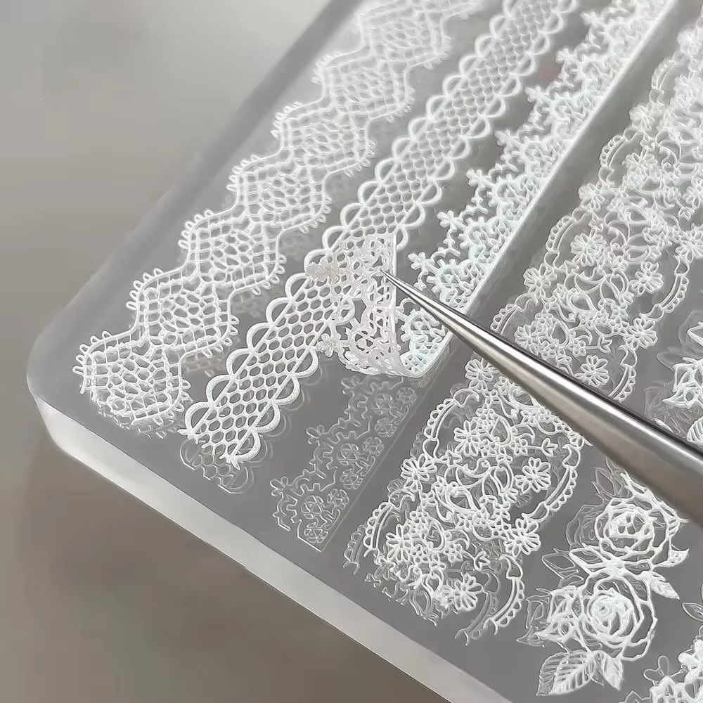 1 pièce Moule à ongles en silicone DIY pour manucure