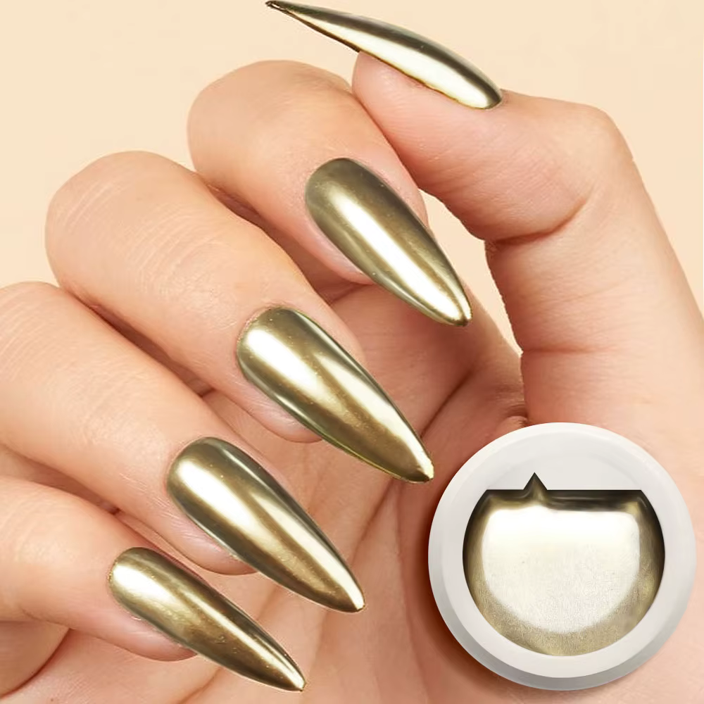 Venalisa 5ml UV métallique argent Gel miroir or haute qualité Nail Art peinture Gel CANNI usine coussin d'air stylo poudre magique