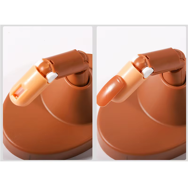 Doigts de pratique des ongles pour ongles en acrylique