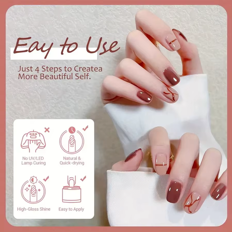 Kit de poudre à ongles 20 couleurs avec liquide