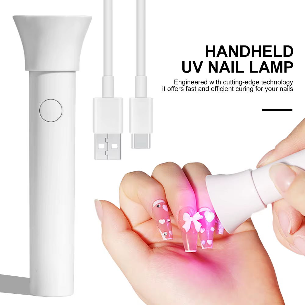 Lampe LED UV Portable Rechargeable pour vaccage de Verhéritage à Ongles