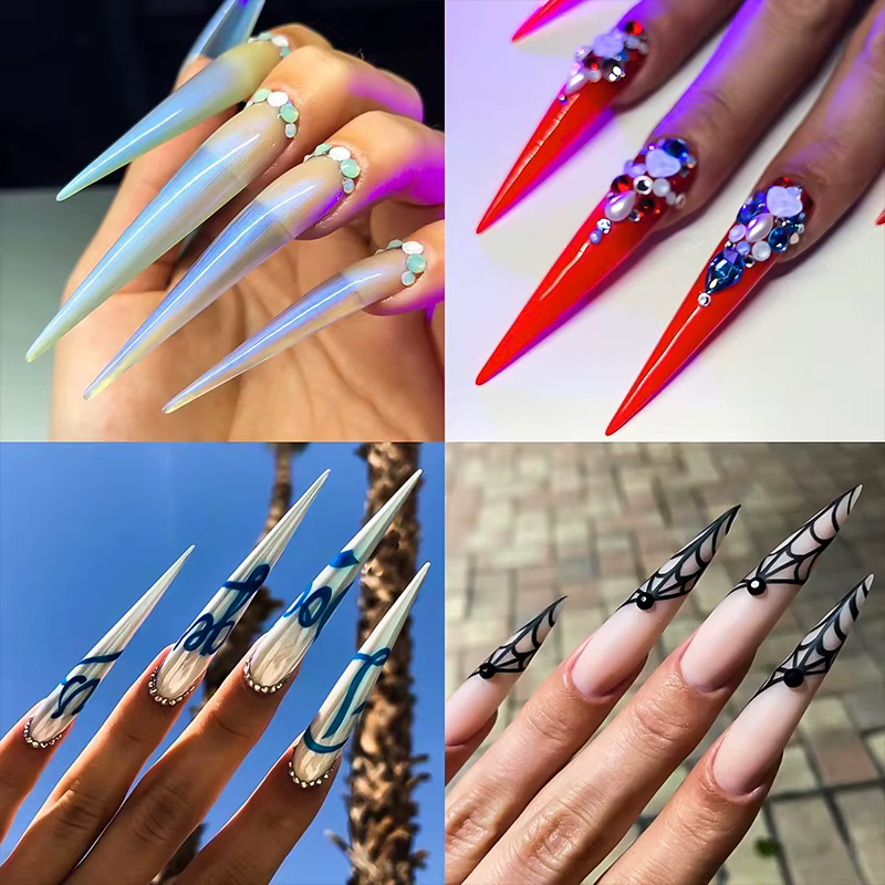 Faux ongles Super longs et pointus