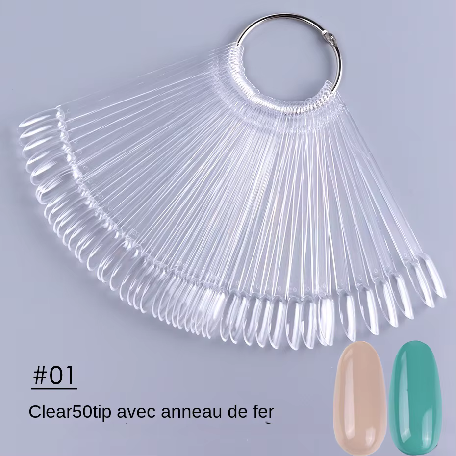 Embouts d'affichage pour faux ongles