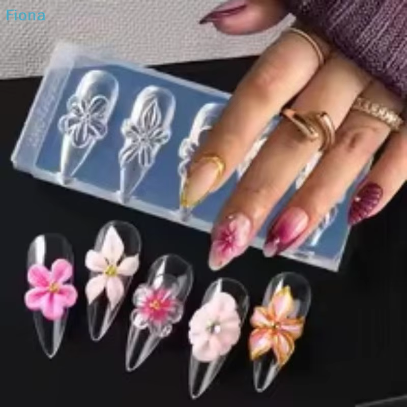 ✔ Moule en silicone 3D pour ongles