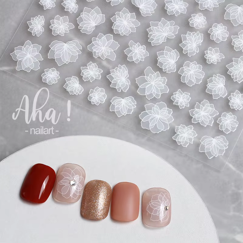 Autocollants pour ongles Cloud Star Moon