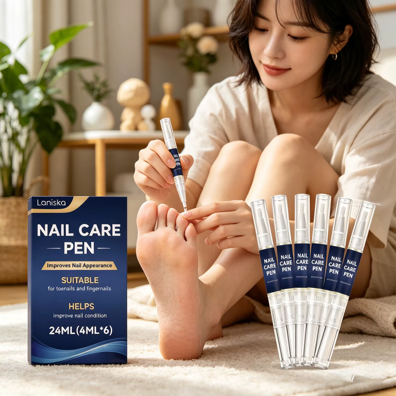 Stylo Réparateur pour Ongles : Réduit les Fissures