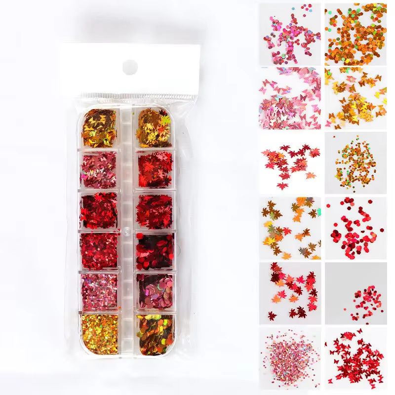 Paillettes Laser pour ongles
